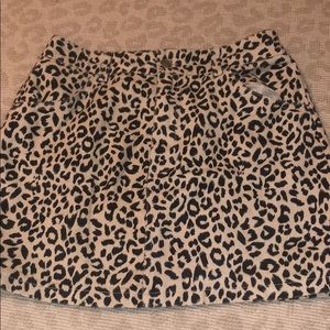cheetah skirt